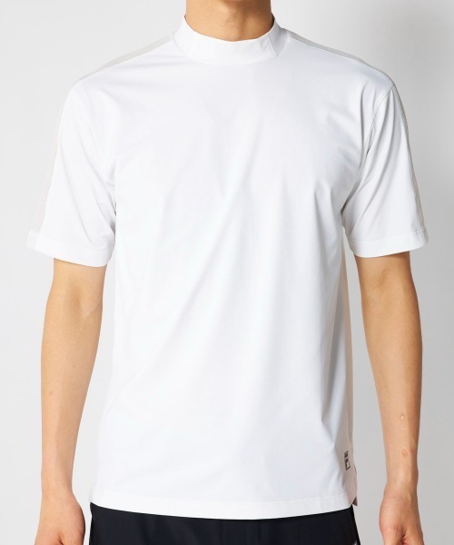 FILA GOLF(フィラゴルフ )の「半袖モックネックシャツ(Tシャツ/カットソー・メンズ・グレー/オフホワイト/ブラック・XX-LARGE/LARGE/X-LARGE/MEDIUM)」の22枚目の写真