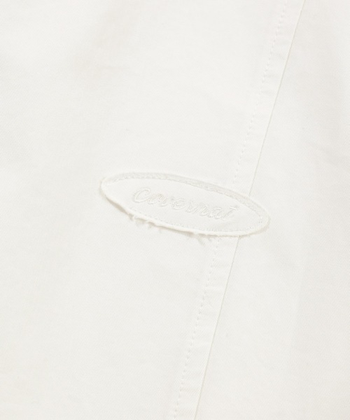 COVERNAT(カバーナット)の「WOMAN COLLARED HALF DRESS(ワンピース・レディース・アイボリー/ブラック・MEDIUM/SMALL)」の4枚目の写真