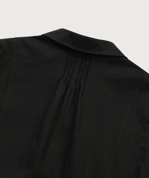 COVERNAT(カバーナット)の「WOMAN COLLARED HALF DRESS(ワンピース・レディース・アイボリー/ブラック・MEDIUM/SMALL)」の12枚目の写真