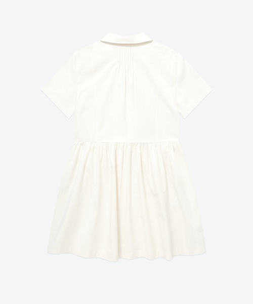 COVERNAT(カバーナット)の「WOMAN COLLARED HALF DRESS(ワンピース・レディース・アイボリー/ブラック・MEDIUM/SMALL)」の14枚目の写真