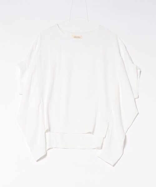 aimoha(アイモハ)の「ドルマンスリーブ ルーズシルエット カットソー (SS)(Tシャツ/カットソー・レディース・ホワイト/ベージュ/ブラック・FREE)」の17枚目の写真