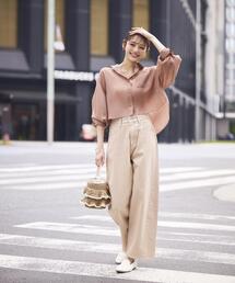 PROPORTION BODY DRESSING（プロポーションボディドレッシング）の「＜ａ＞ワイドバレルパンツ / 1216139405（その他パンツ）」