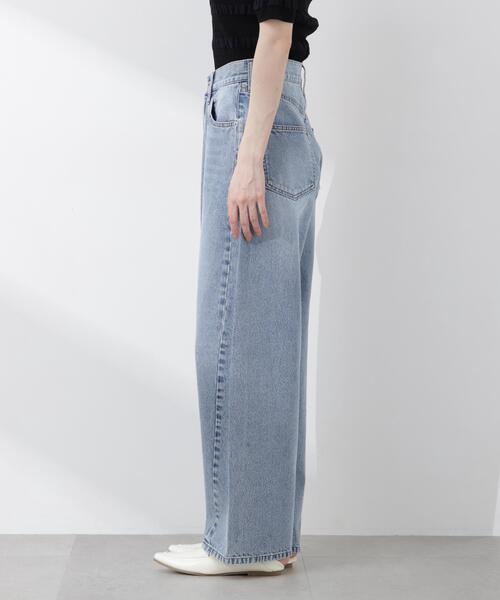 PROPORTION BODY DRESSING(プロポーションボディドレッシング)の「【加藤栞さん着用】<a>ワイドバレルパンツ / 1216139405(その他パンツ・レディース・ベージュ/ブルー系その他/ブルー・MEDIUM/P/S/SMALL)」の13枚目の写真
