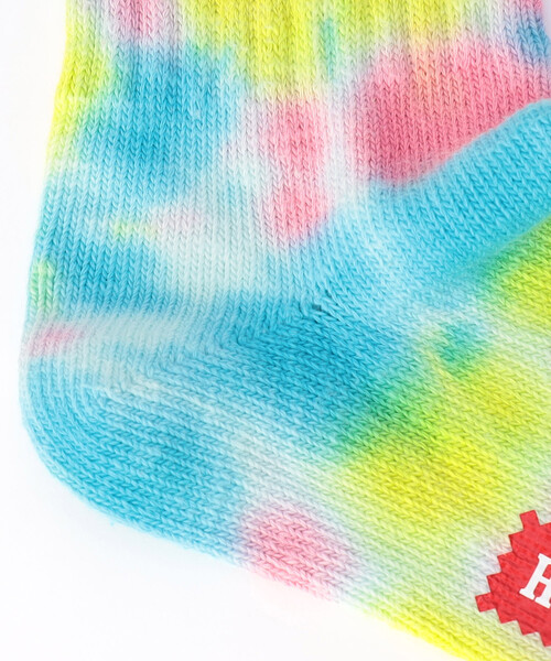 FREAK'S STORE(フリークスストア)の「タイダイ クルーソックス(25.0-27.0cm対応)(ソックス/靴下・メンズ・その他9・ONE SIZE)」の4枚目の写真