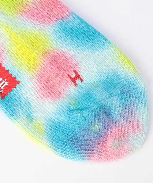 FREAK'S STORE(フリークスストア)の「タイダイ クルーソックス(25.0-27.0cm対応)(ソックス/靴下・メンズ・その他9・ONE SIZE)」の5枚目の写真