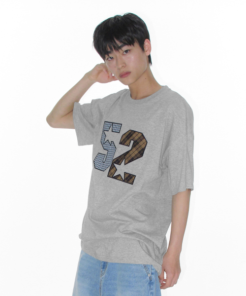 AMESWORLDWIDE(アメスワールドワイド)の「52 APPLIQUE TEE GREY(Tシャツ/カットソー・レディース・その他・SMALL/MEDIUM/LARGE)」の6枚目の写真
