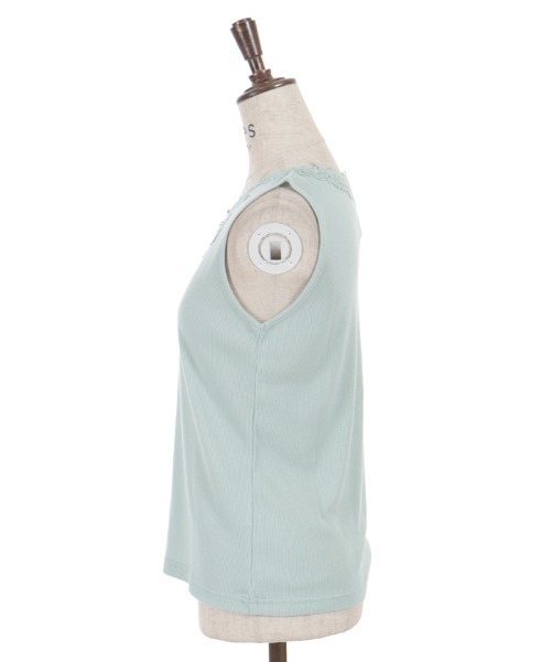 axes femme（アクシーズファム）の「吸水速乾モチーフレースタンク（タンクトップ・レディース・ブラック/ピンク/キナリ/オレンジ/ミント・FREE）」の10枚目の写真