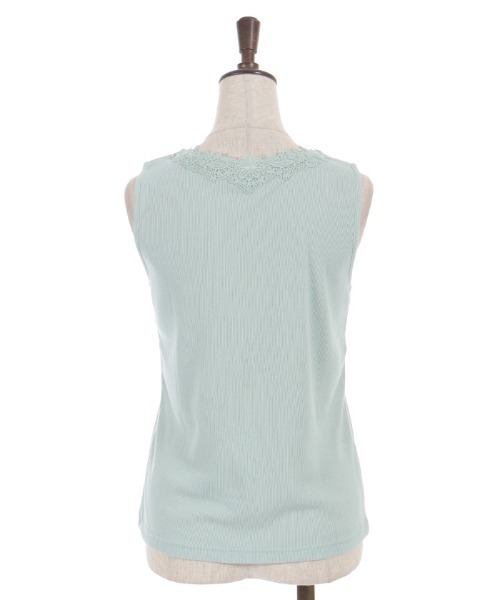 axes femme（アクシーズファム）の「吸水速乾モチーフレースタンク（タンクトップ・レディース・ブラック/ピンク/キナリ/オレンジ/ミント・FREE）」の11枚目の写真