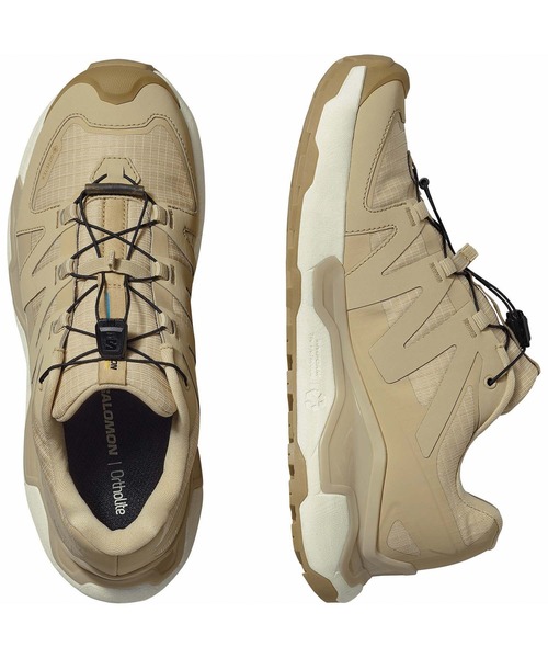 SALOMON(サロモン)の「SALOMON サロモン XC ROAM GTX W エックスシー ローム ゴアテックス ウィメンズ L49127300(スニーカー・レディース・ベージュ・23.0cm/24.0cm/25.0cm/23.5cm/24.5cm)」の5枚目の写真