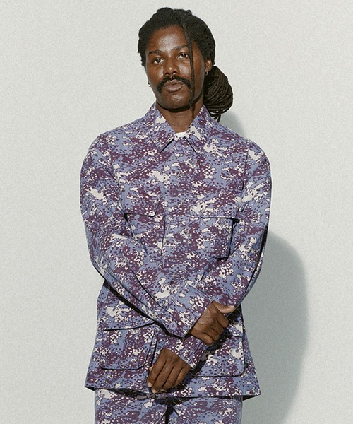 HUF(ハフ)の「DELTA BDU JACKET(ブルゾン・メンズ・パープル系その他/グリーン・L/M/S/XL/XXL)」の2枚目の写真
