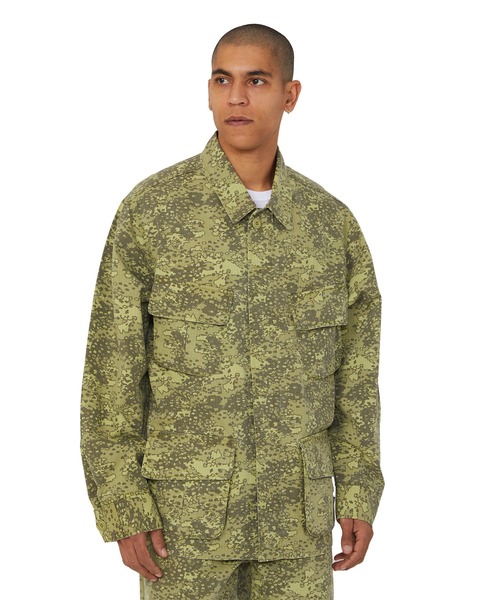 HUF(ハフ)の「DELTA BDU JACKET(ブルゾン・メンズ・パープル系その他/グリーン・L/M/S/XL/XXL)」の10枚目の写真