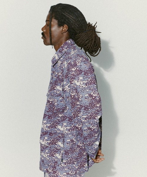 HUF(ハフ)の「DELTA BDU JACKET(ブルゾン・メンズ・パープル系その他/グリーン・L/M/S/XL/XXL)」の4枚目の写真