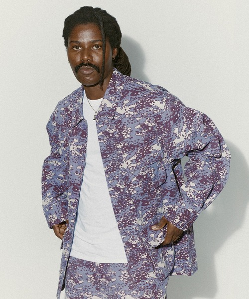 HUF(ハフ)の「DELTA BDU JACKET(ブルゾン・メンズ・パープル系その他/グリーン・L/M/S/XL/XXL)」の3枚目の写真