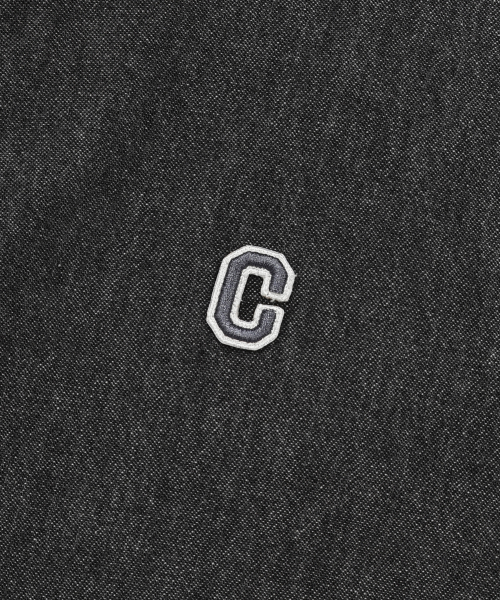 COVERNAT(カバーナット)の「Cロゴデニムハーフシャツブラック(シャツ/ブラウス・レディース・その他・X-SMALL/SMALL/MEDIUM/LARGE/X-LARGE/XX-LARGE)」の11枚目の写真