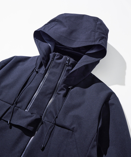 KALAPATTHAR(カラパタール)の「3 Layer Hard Shell Mid-Jacket - NAVY(ナイロンジャケット・メンズ・その他・MEDIUM/LARGE)」の4枚目の写真