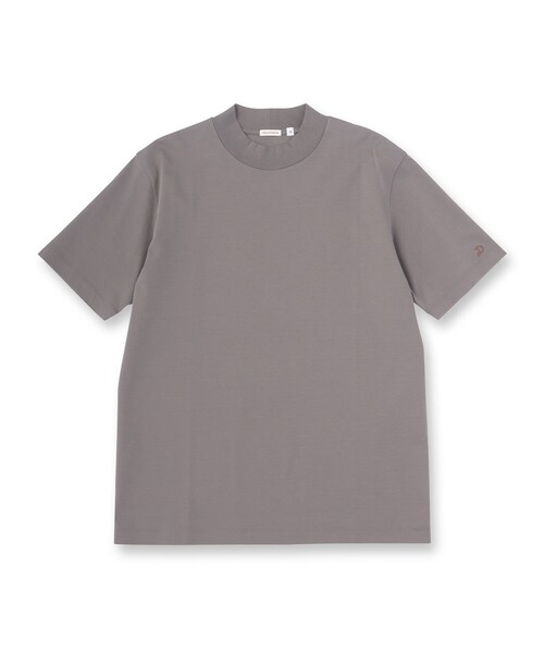 DRESSTERIOR（ドレステリア）の「【接触冷感／抗菌防臭／消臭】ICE CLEAR COTTON モックネックTシャツ（Tシャツ/カットソー・メンズ・ブラック/ダークグレー/ネイビー/ホワイト・91/90/92/94）」の12枚目の写真
