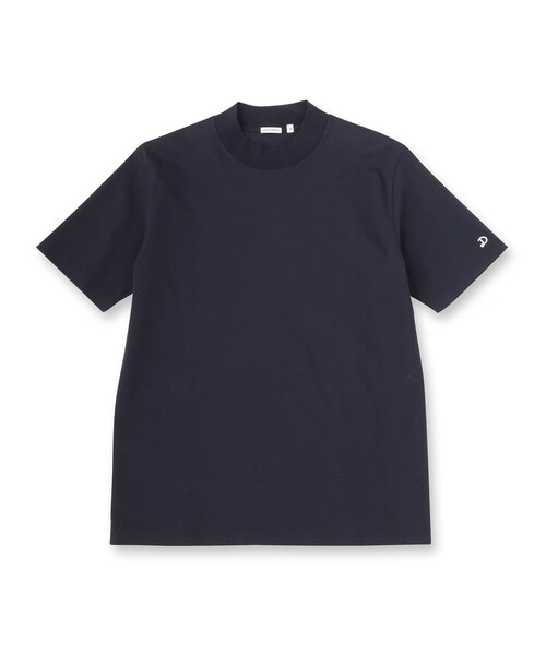 DRESSTERIOR（ドレステリア）の「【接触冷感／抗菌防臭／消臭】ICE CLEAR COTTON モックネックTシャツ（Tシャツ/カットソー・メンズ・ブラック/ダークグレー/ネイビー/ホワイト・91/90/92/94）」の14枚目の写真