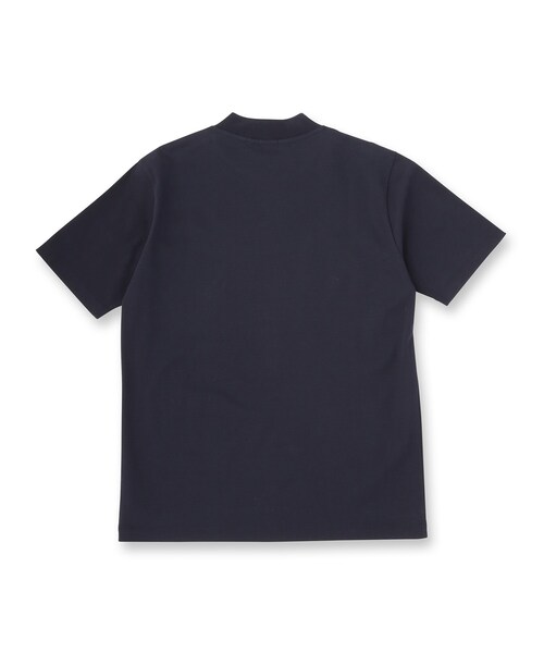 DRESSTERIOR（ドレステリア）の「【接触冷感／抗菌防臭／消臭】ICE CLEAR COTTON モックネックTシャツ（Tシャツ/カットソー・メンズ・ブラック/ダークグレー/ネイビー/ホワイト・91/90/92/94）」の15枚目の写真