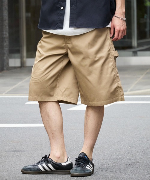 Dickies(ディッキーズ)の「【GENUINE DICKIES/ジェニュインディッキーズ】TCツイル ペインターハーフパンツ(その他パンツ・メンズ・ブラック/カーキ/ベージュ/インディゴブルー・L/XL/M)」の14枚目の写真