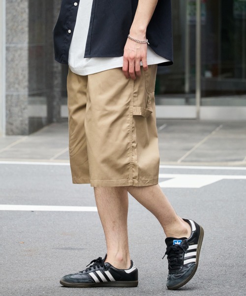 Dickies(ディッキーズ)の「【GENUINE DICKIES/ジェニュインディッキーズ】TCツイル ペインターハーフパンツ(その他パンツ・メンズ・ブラック/カーキ/ベージュ/インディゴブルー・L/XL/M)」の15枚目の写真
