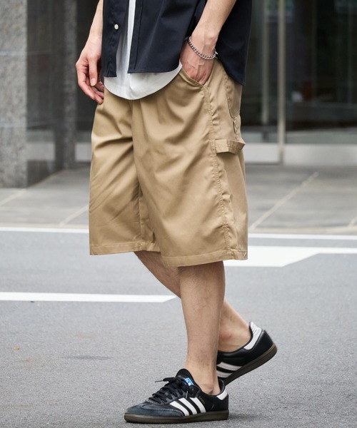 Dickies(ディッキーズ)の「【GENUINE DICKIES/ジェニュインディッキーズ】TCツイル ペインターハーフパンツ(その他パンツ・メンズ・ブラック/カーキ/ベージュ/インディゴブルー・L/XL/M)」の16枚目の写真