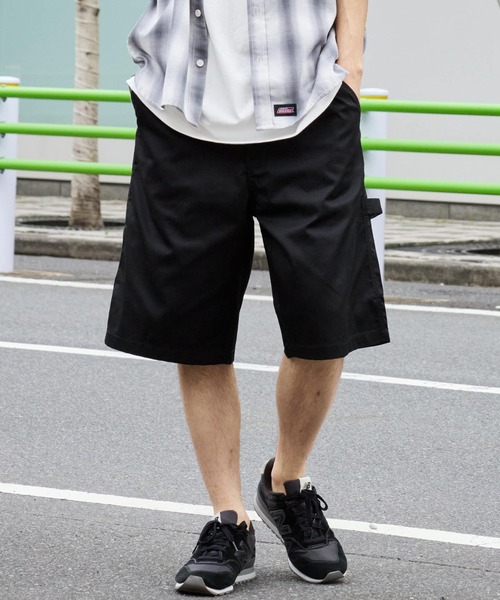 Dickies(ディッキーズ)の「【GENUINE DICKIES/ジェニュインディッキーズ】TCツイル ペインターハーフパンツ(その他パンツ・メンズ・ブラック/カーキ/ベージュ/インディゴブルー・L/XL/M)」の5枚目の写真
