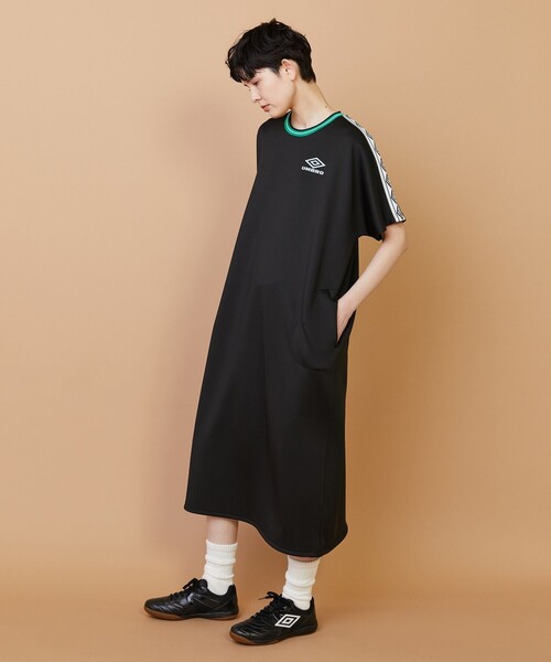 FRAPBOIS(フラボア)の「UMBRO ONE-PIECE(ワンピース・レディース・ブラック/グレー・1/0)」の7枚目の写真