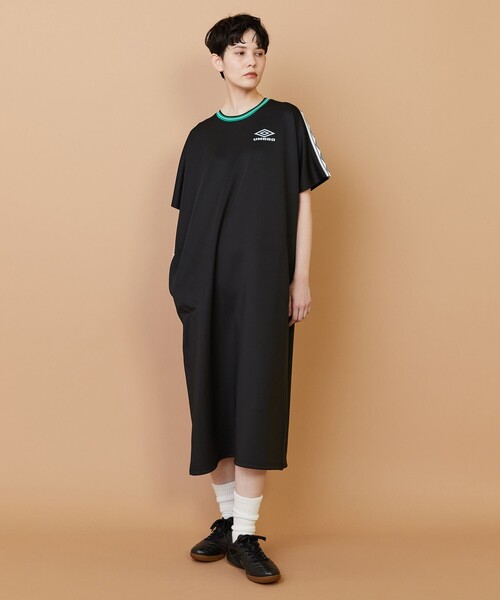 FRAPBOIS(フラボア)の「UMBRO ONE-PIECE(ワンピース・レディース・ブラック/グレー・1/0)」の8枚目の写真