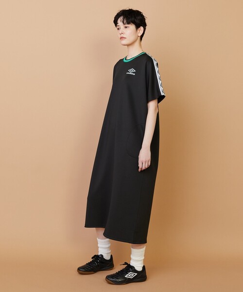 FRAPBOIS(フラボア)の「UMBRO ONE-PIECE(ワンピース・レディース・ブラック/グレー・1/0)」の9枚目の写真