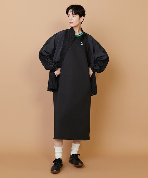 FRAPBOIS(フラボア)の「UMBRO ONE-PIECE(ワンピース・レディース・ブラック/グレー・1/0)」の12枚目の写真