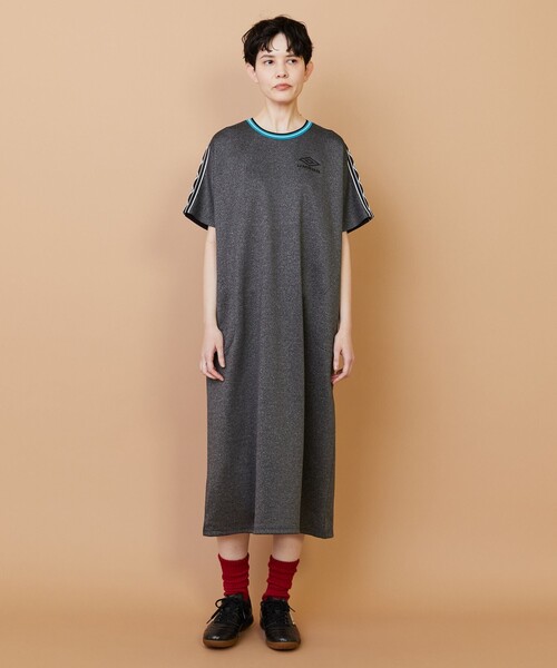FRAPBOIS(フラボア)の「UMBRO ONE-PIECE(ワンピース・レディース・ブラック/グレー・1/0)」の15枚目の写真