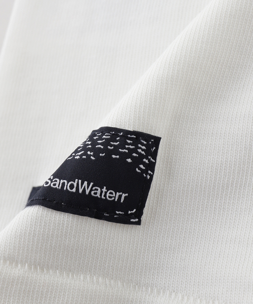 SandWaterr(サンドウォーター)の「SandWaterr / サンドウォーター ORGANIZED BAGGY TEE NS / COTT(タンクトップ・メンズ・ホワイト/ブラック/パープル・2)」の7枚目の写真