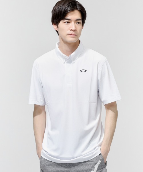 OAKLEY（オークリー）の「オークリー  MULTI COLD SS POLO 4.0（ポロシャツ・メンズ・ブラック/ホワイト/ネイビー・S/M/L/LL/3L）」の2枚目の写真