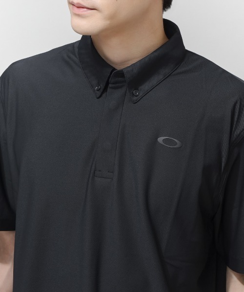 OAKLEY（オークリー）の「オークリー  MULTI COLD SS POLO 4.0（ポロシャツ・メンズ・ブラック/ホワイト/ネイビー・S/M/L/LL/3L）」の10枚目の写真