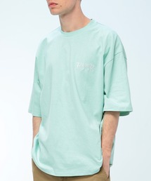 THRASHER (スラッシャー) ワンポイント ロゴ刺繍 Tシャツ 半袖 ビッグシルエット オーバーサイズ 綿100％ コットン100 ユニセックス