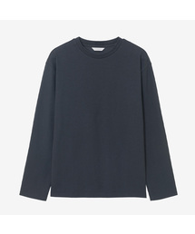 ワッフル生地セミオーバーTシャツ - 2カラー