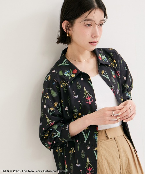 NYBG】ボタニカル柄シャツ（シャツ/ブラウス）｜LE CERCLE par rope