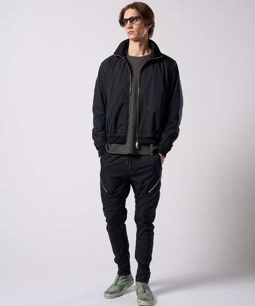 wjk(ダヴルジェイケイ)の「msw1867- back boa cut-off crew 裏起毛スウェット(7144 pe57j)(スウェット・メンズ・ブラック/チャコール/ホワイト・S/M/L/XL)」の18枚目の写真