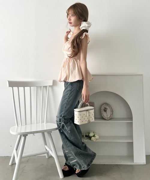 wears(ウェアーズ)の「2wayバニティショルダーバッグ(ショルダーバッグ・レディース・ブラック/ホワイト/ピンク・FREE)」の14枚目の写真