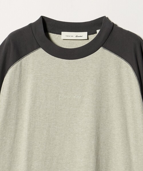 FOG ESSENTIALS(エフオージーエッセンシャルズ)の「<FEAR OF GOD ESSENTIALS>BASEBALL Tシャツ(Tシャツ/カットソー・メンズ・グレー系/ダークグレー・S/M/XS/L)」の4枚目の写真