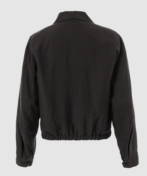 LEMAIRE（ルメール）の「SHORT BLOUSON（ブルゾン・メンズ・ブラック/レッド系その他・46/44）」の3枚目の写真