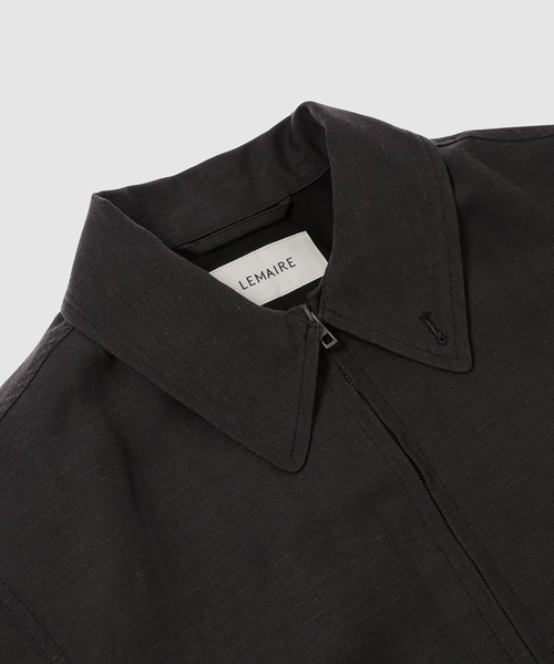 LEMAIRE（ルメール）の「SHORT BLOUSON（ブルゾン・メンズ・ブラック/レッド系その他・46/44）」の4枚目の写真