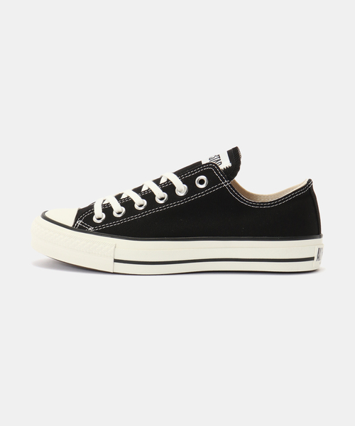 CONVERSE（コンバース）の「CONVERSE/コンバース CANVAS ALL STAR J OX スニーカー 32167431（スニーカー・レディース・ブラック・23cm/25.5cm/25cm/24.5cm/24cm/23.5cm）」の2枚目の写真