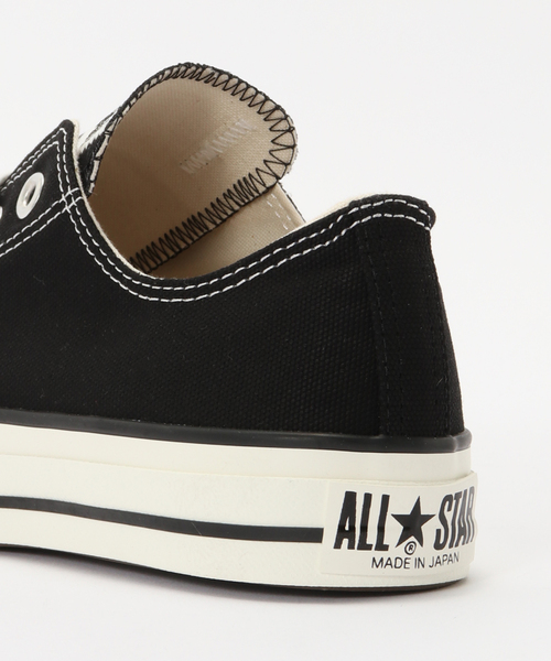 CONVERSE（コンバース）の「CONVERSE/コンバース CANVAS ALL STAR J OX スニーカー 32167431（スニーカー・レディース・ブラック・23cm/25.5cm/25cm/24.5cm/24cm/23.5cm）」の5枚目の写真