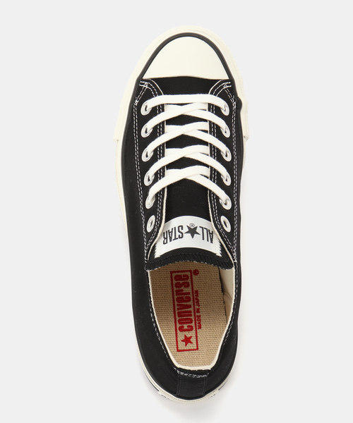 CONVERSE（コンバース）の「CONVERSE/コンバース CANVAS ALL STAR J OX スニーカー 32167431（スニーカー・レディース・ブラック・23cm/25.5cm/25cm/24.5cm/24cm/23.5cm）」の6枚目の写真