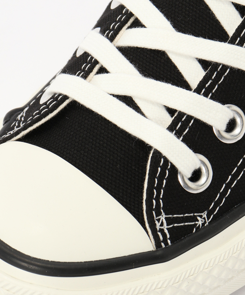 CONVERSE（コンバース）の「CONVERSE/コンバース CANVAS ALL STAR J OX スニーカー 32167431（スニーカー・レディース・ブラック・23cm/25.5cm/25cm/24.5cm/24cm/23.5cm）」の8枚目の写真