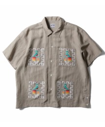 HOUSTON ヒューストン LINEN GUATEMALA SHIRT リネン グアテマラシャツ / オープンカラーシャツ / 開襟シャツ