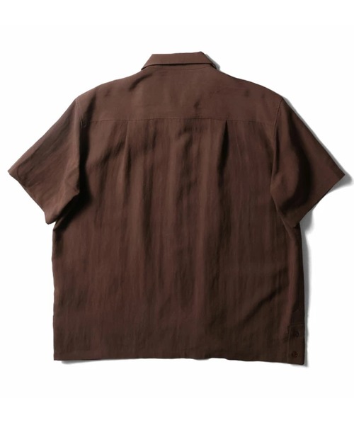 HOUSTON（ヒューストン）の「HOUSTON ヒューストン LINEN GUATEMALA SHIRT リネン グアテマラシャツ / オープンカラーシャツ / 開襟シャツ（シャツ/ブラウス・メンズ・ブラウン/グレー/チャコール・M/XL/L）」の8枚目の写真