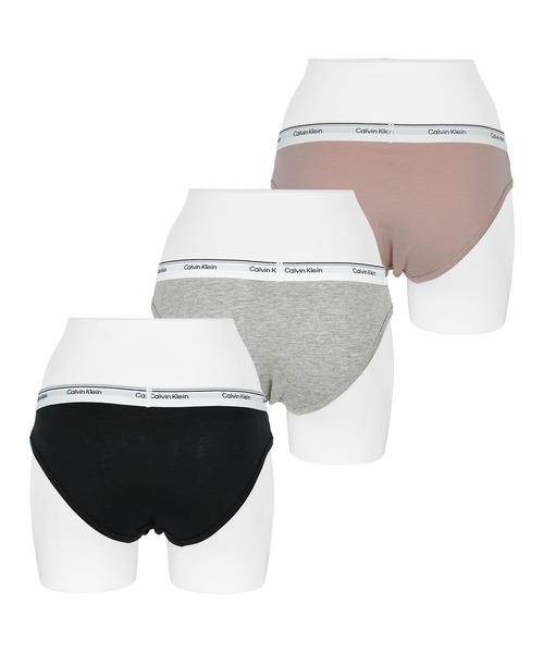 Calvin Klein(カルバン・クライン)の「Calvin Klein カルバンクライン 【3枚セット】Balance BIKINI 3PK レディース ショーツ(ショーツ・レディース・マルチ・LARGE/MEDIUM/SMALL/XS)」の6枚目の写真