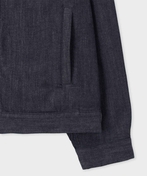 PS Paul Smith(ピーエスポールスミス)の「COOLMAX(R)デニムジャケット / 162753 EXSB04(ブルゾン・メンズ・ダークブルー・LARGE/MEDIUM/SMALL)」の7枚目の写真
